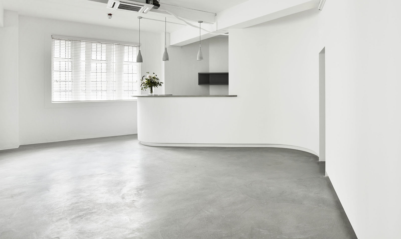 Open-plan space with Puur PSR floor